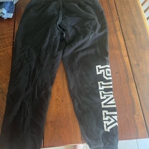 Two pair large PINK jogger sweatpants